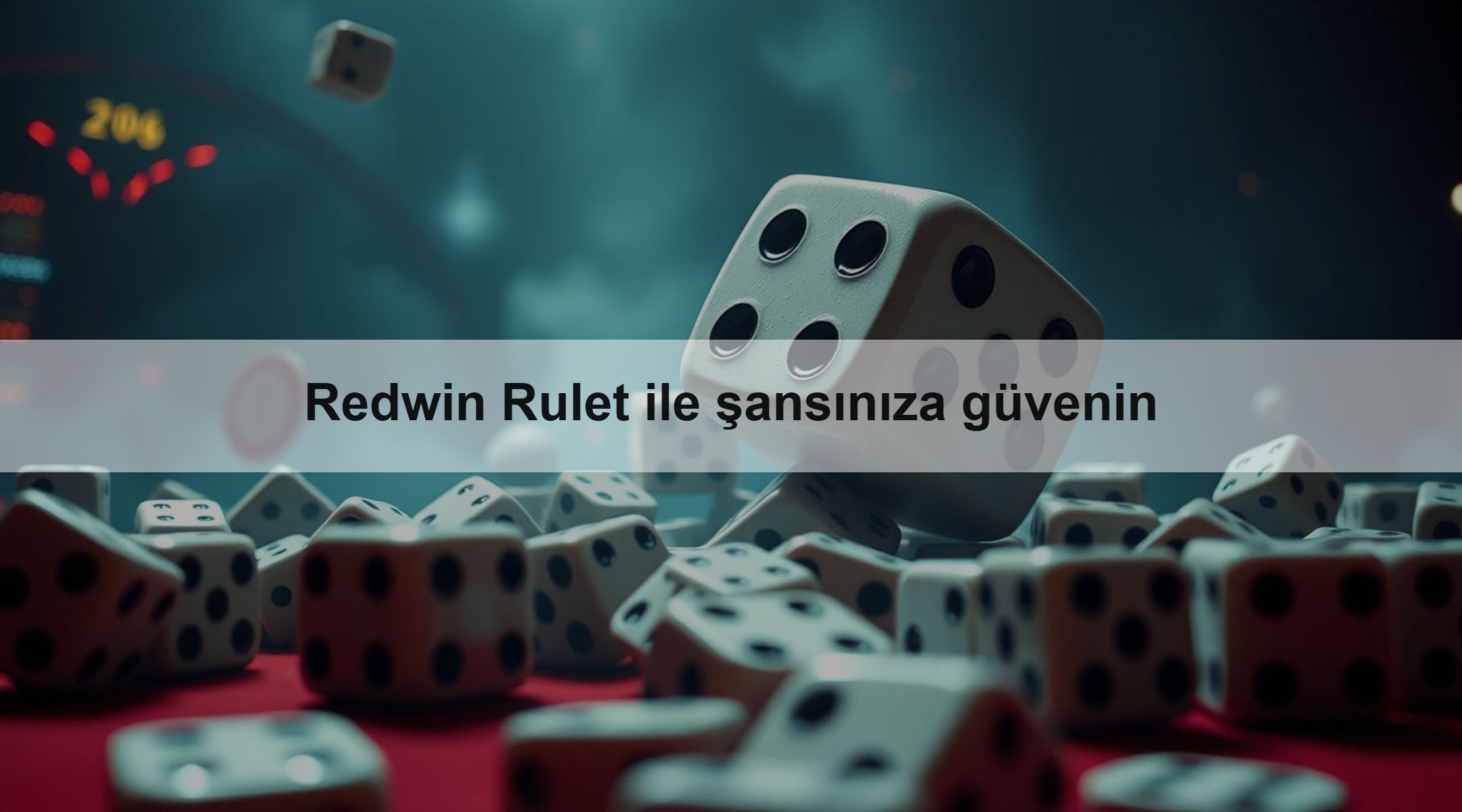Redwin Rulet ile şansınıza güvenin