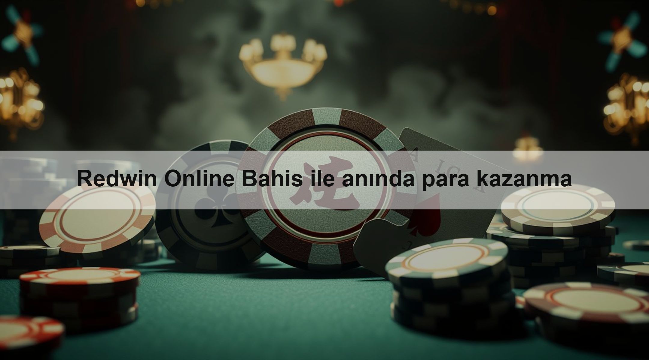 Redwin Online Bahis ile anında para kazanma